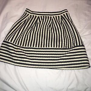 Target Size M Black & White Skirt Worn once